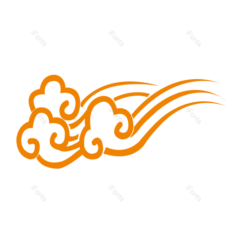 祥云图片,中国风元素,花纹PNG,底纹免抠素材